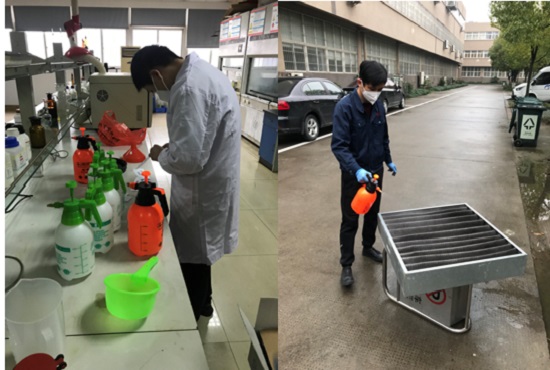 利来w66检测防范新冠肺炎消杀举措